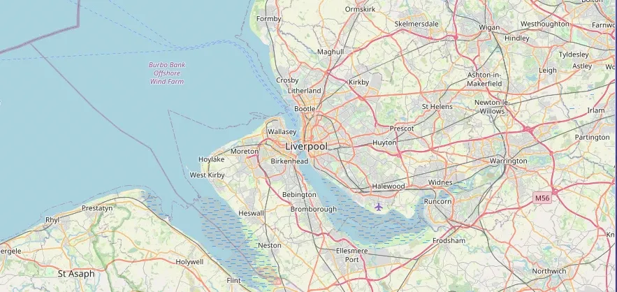 Map of the Liverpool area we cover